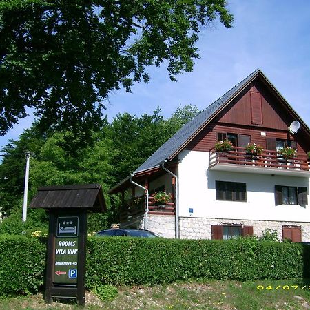 Vila Vuk Plitvička Jezera Exterior foto